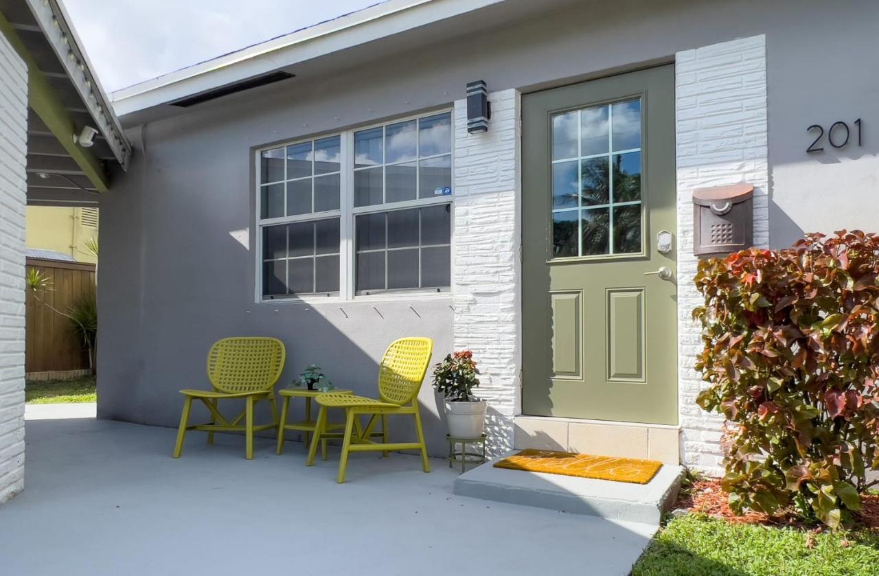 フォート・ローダーデール Casa Limon - Private Heated Pool Prime Location & Parkingヴィラ エクステリア 写真