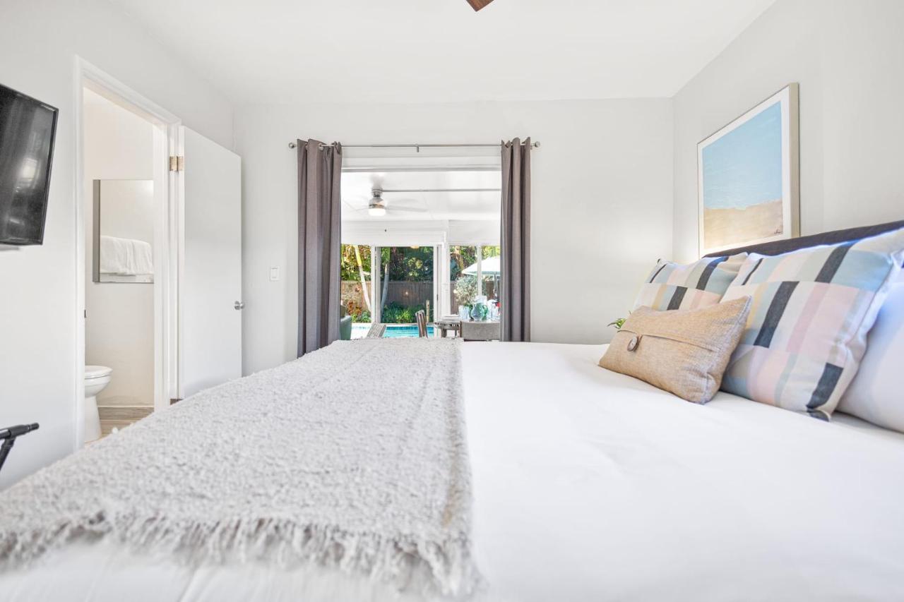 フォート・ローダーデール Casa Limon - Private Heated Pool Prime Location & Parkingヴィラ エクステリア 写真